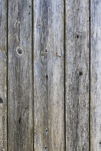 old grey weathered plank wall background