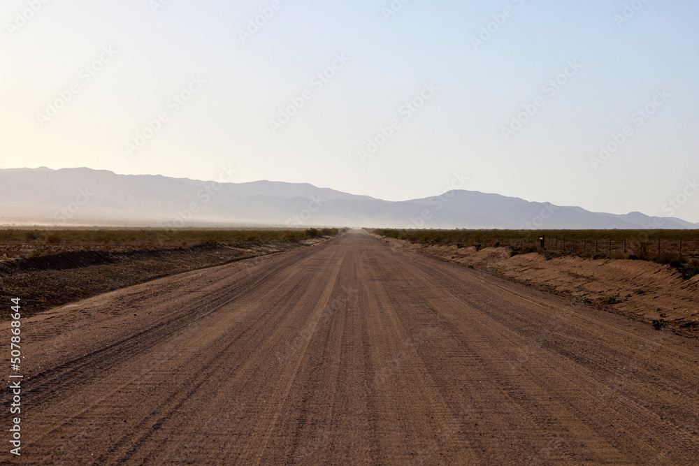 American Road dirt road