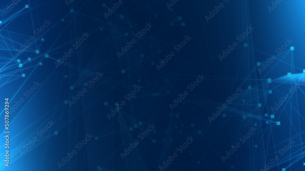 Abstract blue polygon tech network with connect technology background. Abstract dots and lines texture background. 3d rendering. Abstract blue polygon tech network with connect technology background. Abstract dots and lines texture background. 3d rendering.