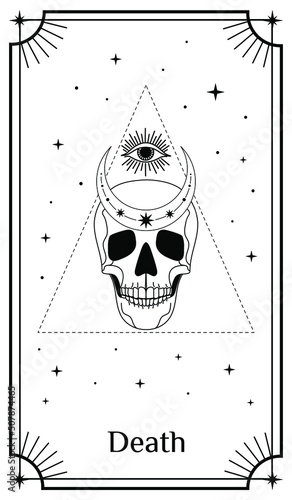 Tarot cards, magic symbols, vector, fortune telling cards, poster, mystical cards.