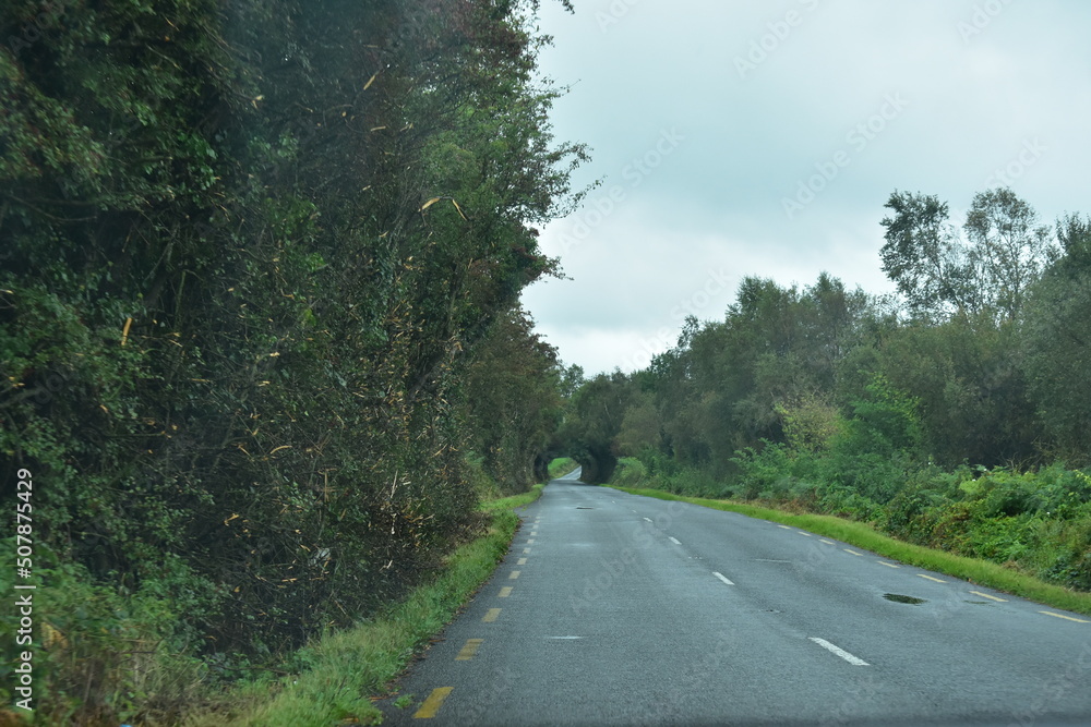 Fototapeta premium On the road in Ireland