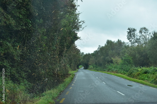 On the road in Ireland