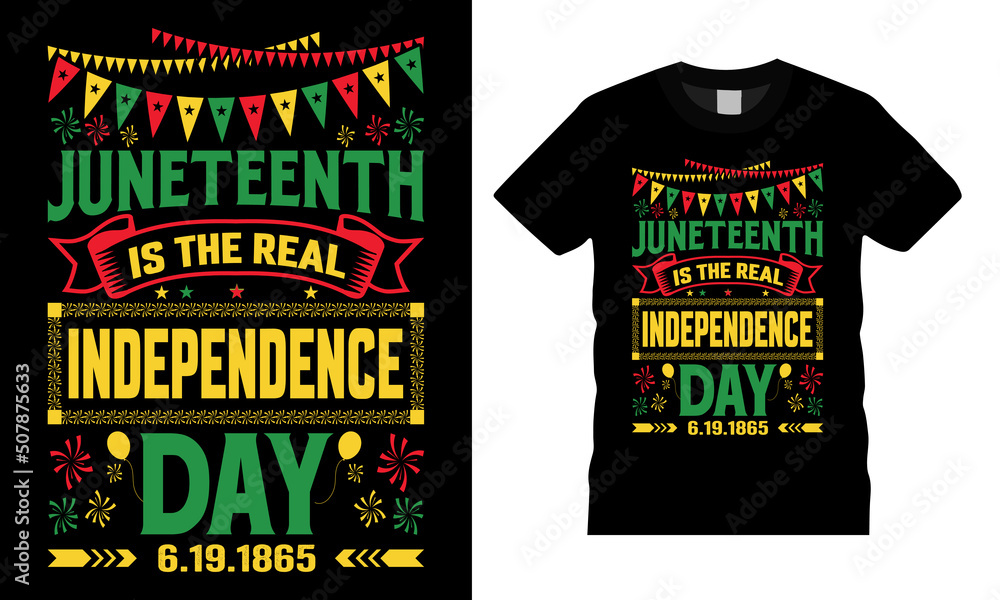 Juneteenth 1865 american black people historical freedom day tshirt ...