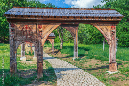 Gallery of the Szekler Gates, Odorheiu Secuiesc, Harghita, Transylvania, Romania photo