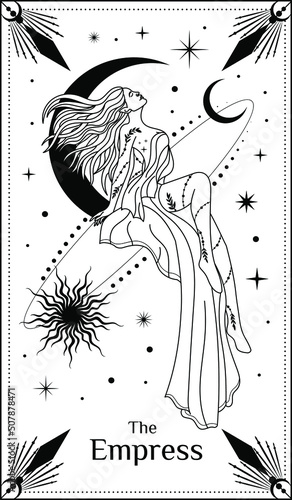 Tarot cards, magic symbols, vector, fortune telling cards, poster, mystical cards.