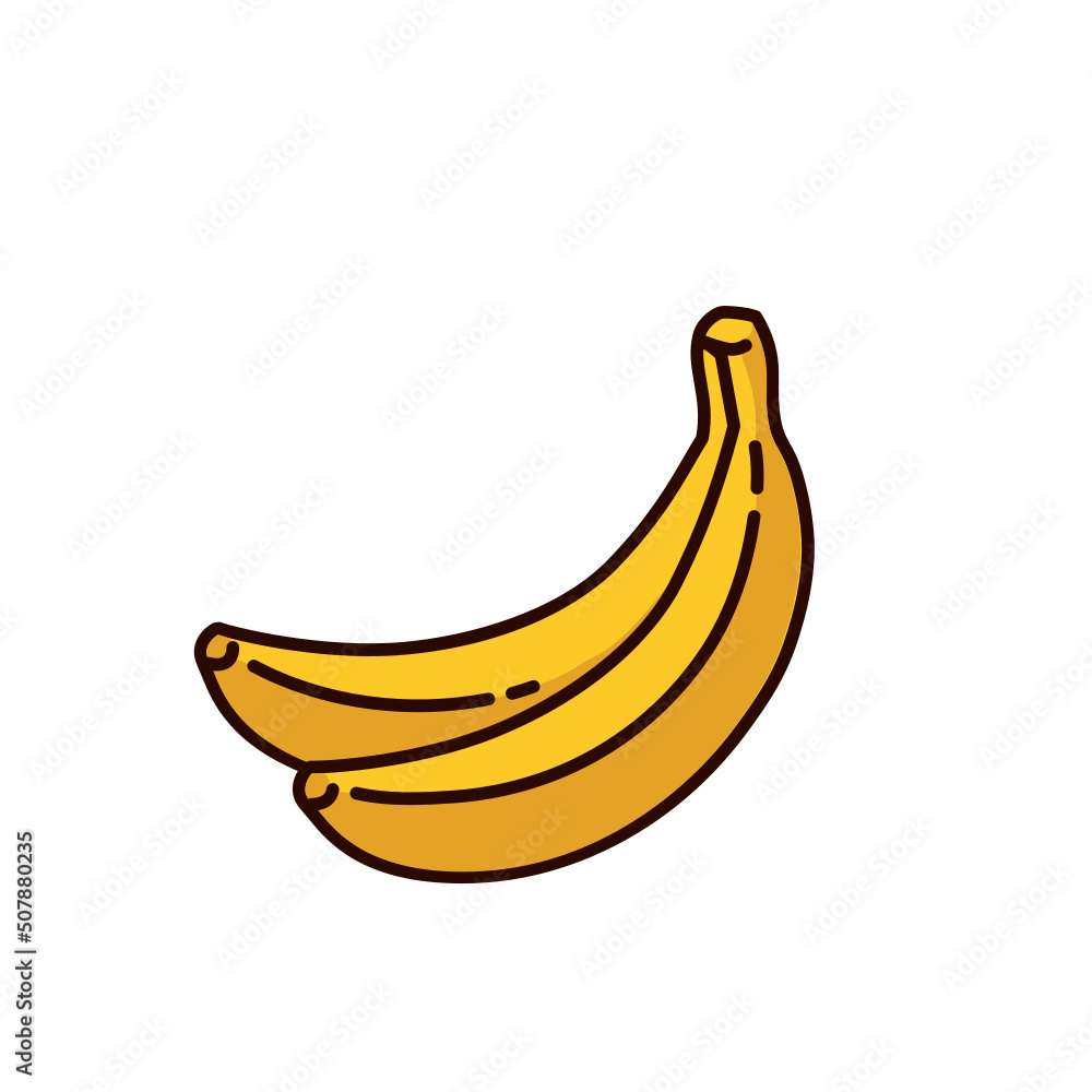 banana icon illustration banana icon illustration