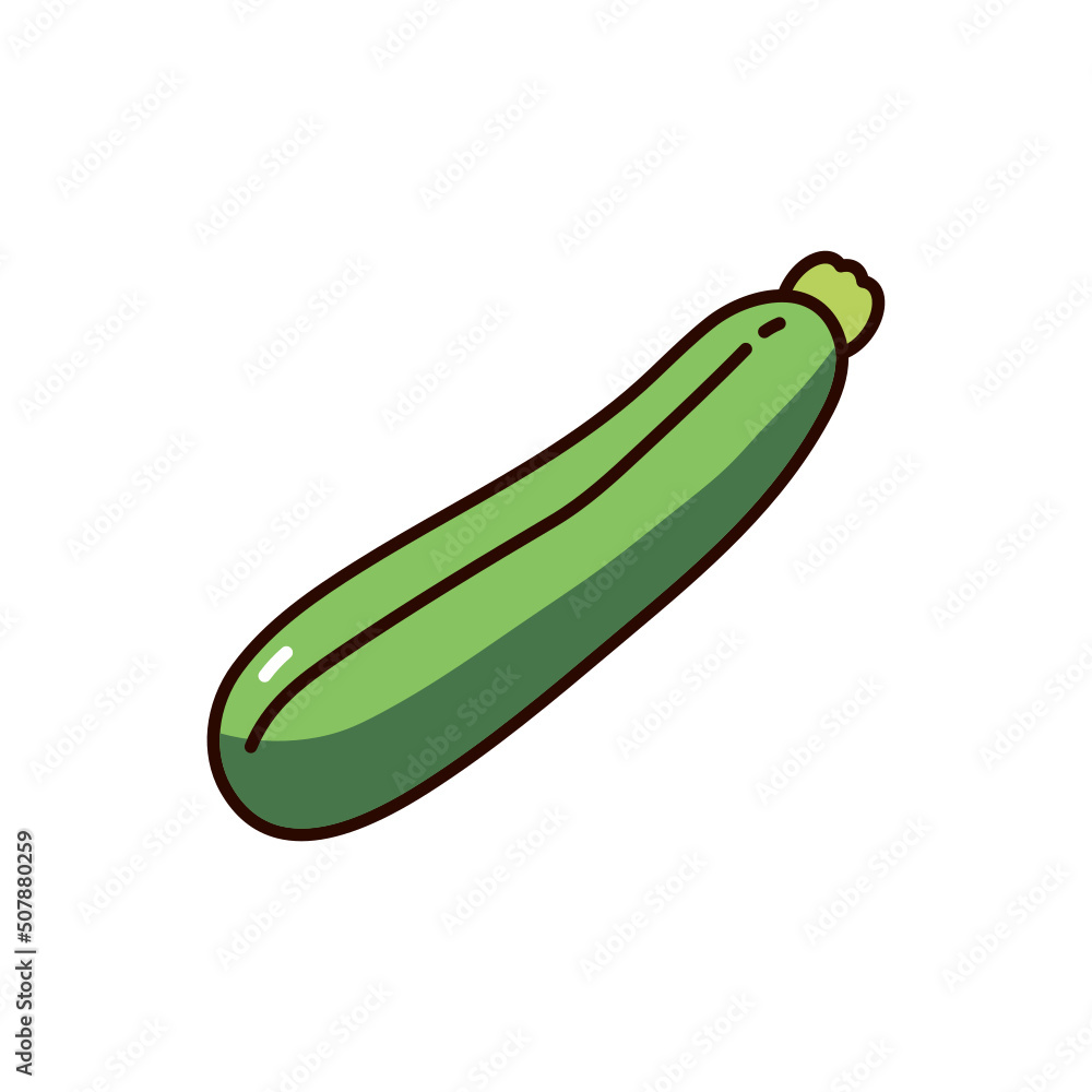 zucchini icon illustration zucchini icon illustration