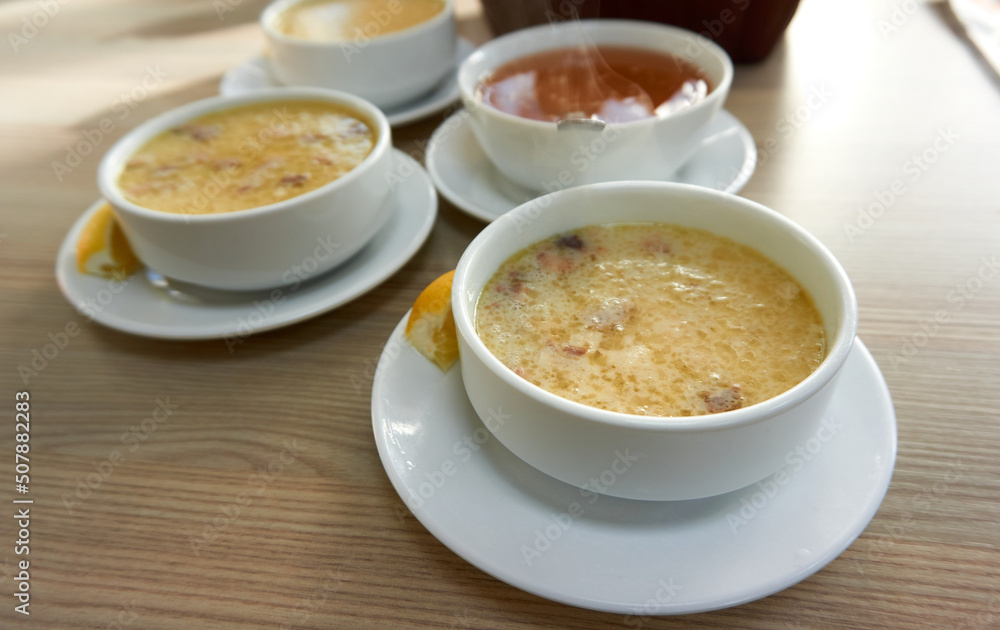 Famous Turkish soup Kelle Paca Famous Turkish soup Kelle Paca
