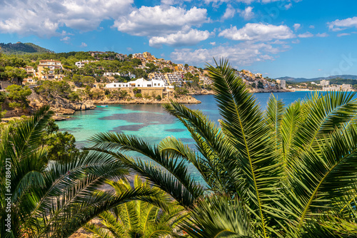 Mallorca island. Beach Cala Fornells photo
