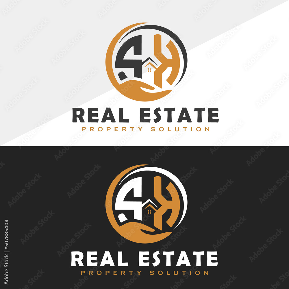 S K Real Estate Property Solution Logo S K Real Estate Property Solution Logo