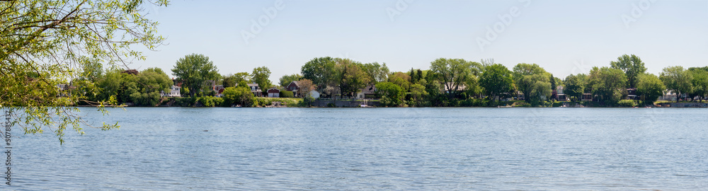 Fototapeta premium Parc national des Îles-de-Boucherville , Boucherville, Quebec Canada