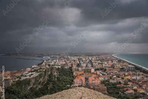 Landscape of Milazzo, Sicily, Italy  photo
