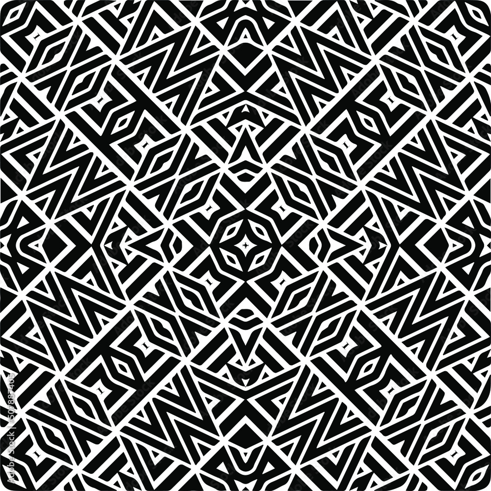 Abstract background with black and white pattern. Unique geometric vector swatch. Perfect for site backdrop, wrapping paper, wallpaper, textile and surface design. Abstract background with black and white pattern. Unique geometric vector swatch. Perfect for site backdrop, wrapping paper, wallpaper, textile and surface design.
