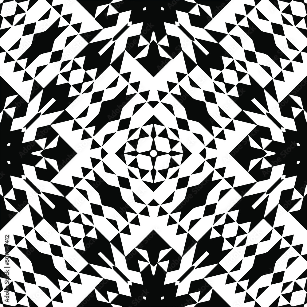 Abstract background with black and white pattern. Unique geometric vector swatch. Perfect for site backdrop, wrapping paper, wallpaper, textile and surface design. Abstract background with black and white pattern. Unique geometric vector swatch. Perfect for site backdrop, wrapping paper, wallpaper, textile and surface design.