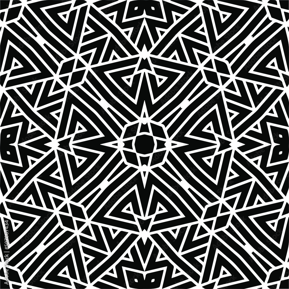 Abstract background with black and white pattern. Unique geometric vector swatch. Perfect for site backdrop, wrapping paper, wallpaper, textile and surface design. Abstract background with black and white pattern. Unique geometric vector swatch. Perfect for site backdrop, wrapping paper, wallpaper, textile and surface design.