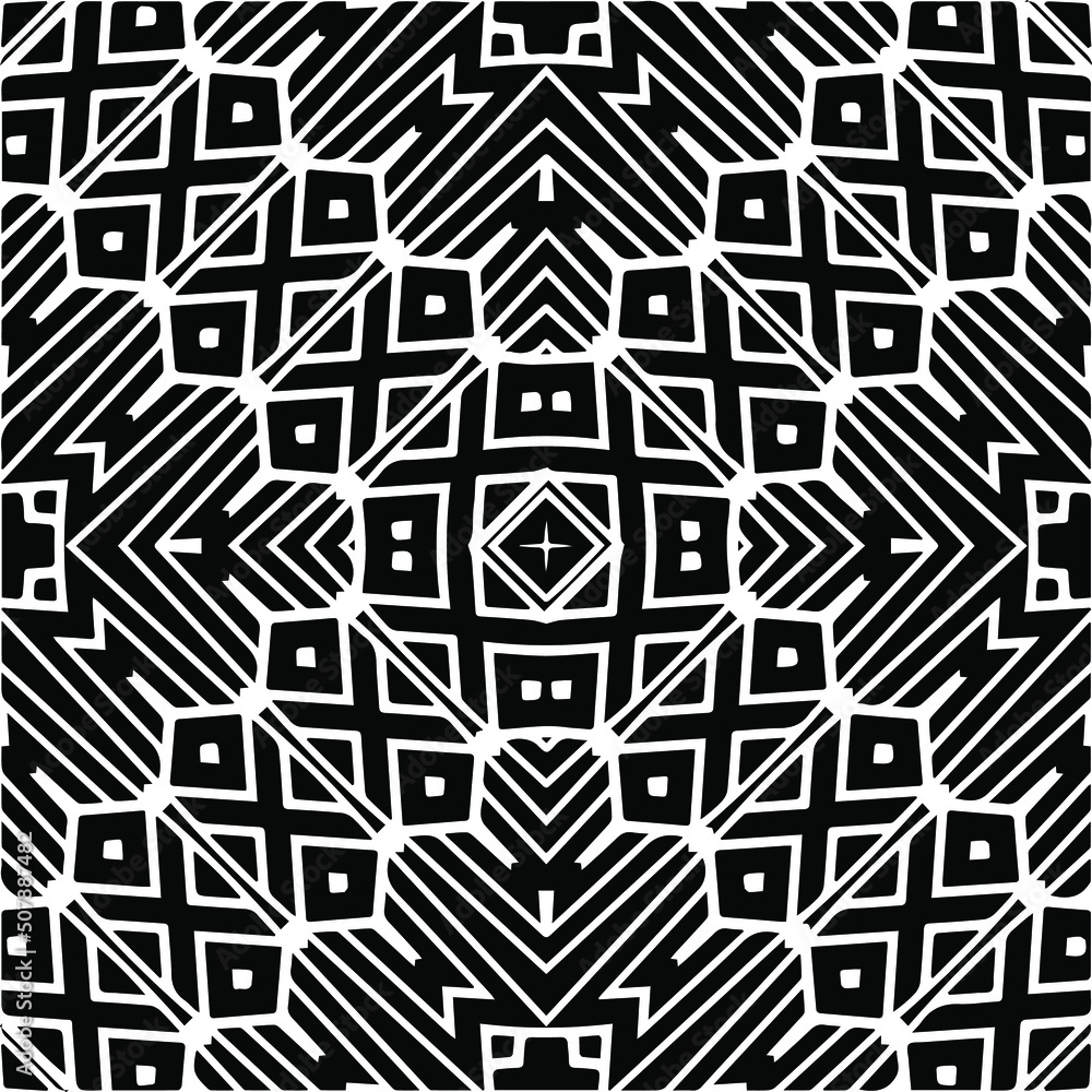 Abstract background with black and white pattern. Unique geometric vector swatch. Perfect for site backdrop, wrapping paper, wallpaper, textile and surface design. Abstract background with black and white pattern. Unique geometric vector swatch. Perfect for site backdrop, wrapping paper, wallpaper, textile and surface design.