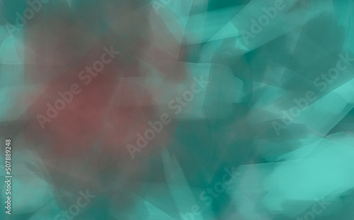 turquoise and brown abstract beautiful and colorful background gradients made using the texture of watercolor strokes