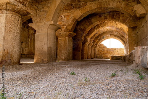 Obraz na plátně It is known in the sources that the first name of Tripolis was Apollonia and later it was called Tripolis in the Late Hellenistic Period
