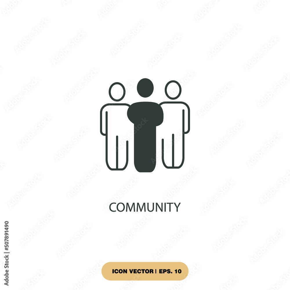 community icons symbol vector elements for infographic web community icons symbol vector elements for infographic web