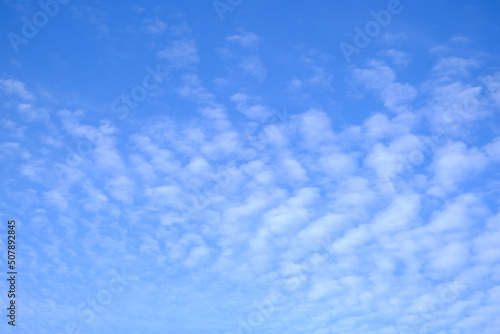 beautiful cloudscape in daytime blue sky, beautiful white fluffy with clouds, concept of transcendence, Heaven and infinity, good weather, height, kingdom of God, banner, Beautiful bright background