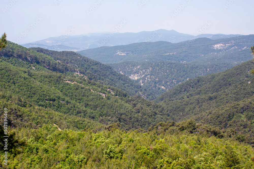 Fototapeta premium Heaven in the Mount Ida in autumn, Turkey