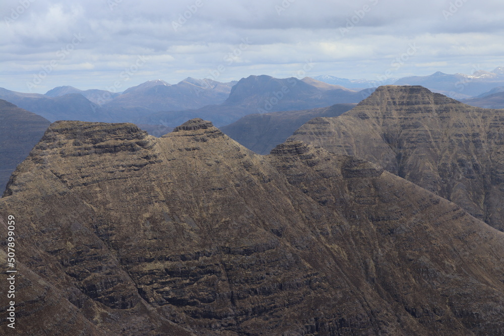 Beinn Alligin torridon scotland highlands munros