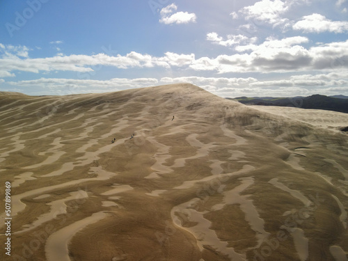 Fototapeta Naklejka Na Ścianę i Meble -  Cape Reinga Sand Dunes in New Zealand's far North