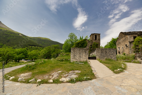 Escuain Church in Ordesa National Park