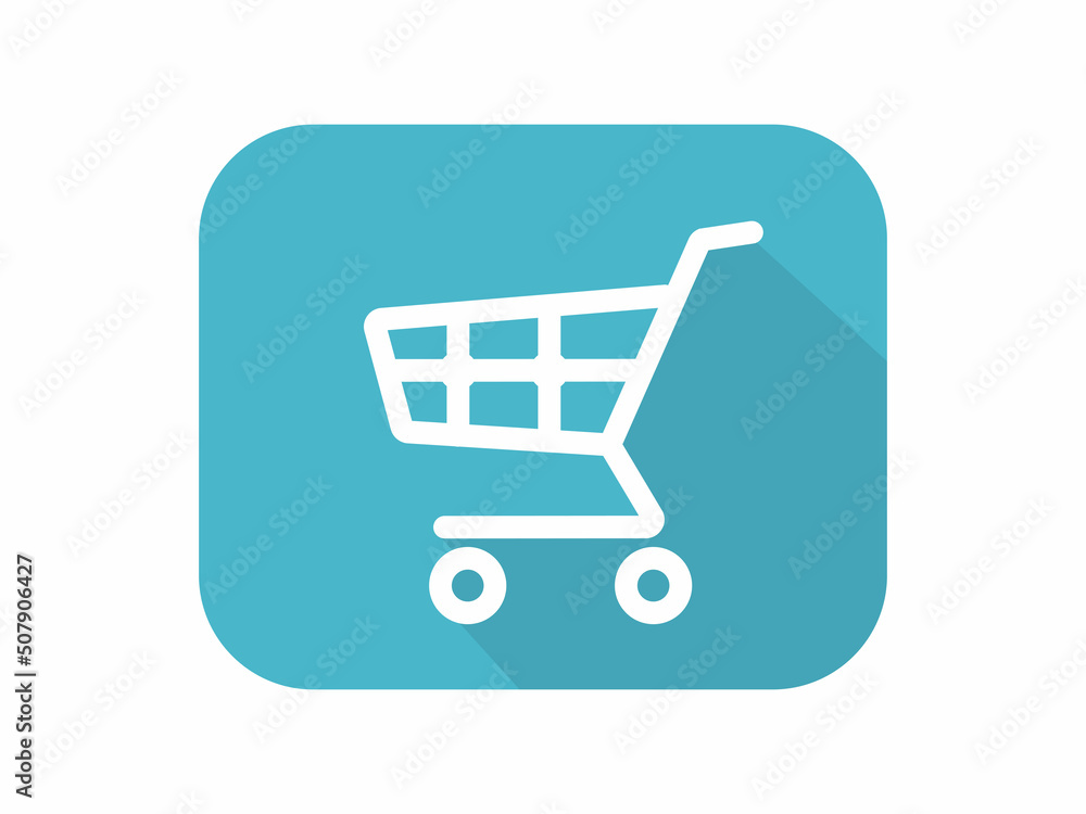 Retail and shopping cart icon. Commerce and small business, supermarket symbol and trolley sign as well as online commerce. Isolated design. Vector Retail and shopping cart icon. Commerce and small business, supermarket symbol and trolley sign as well as online commerce. Isolated design. Vector