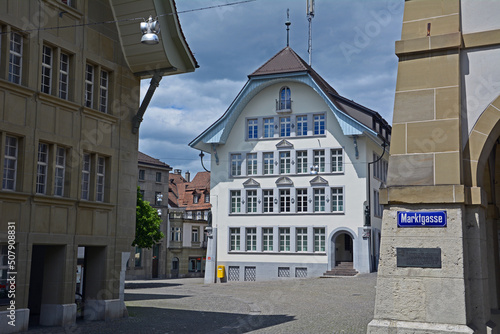 Zofingen, Stadthaus am Kirchplatz, Kanton Aargau, Schweiz photo