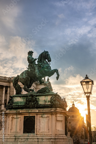 Heldenplatz Wien Prinz Eugen Denkmal