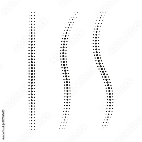 Spine logo. Dot backbone. Backbone column. Icon of spinal. Orthopedic massage of human. Symbol of rehabilitation for osteoporosis and scoliosis. Vector