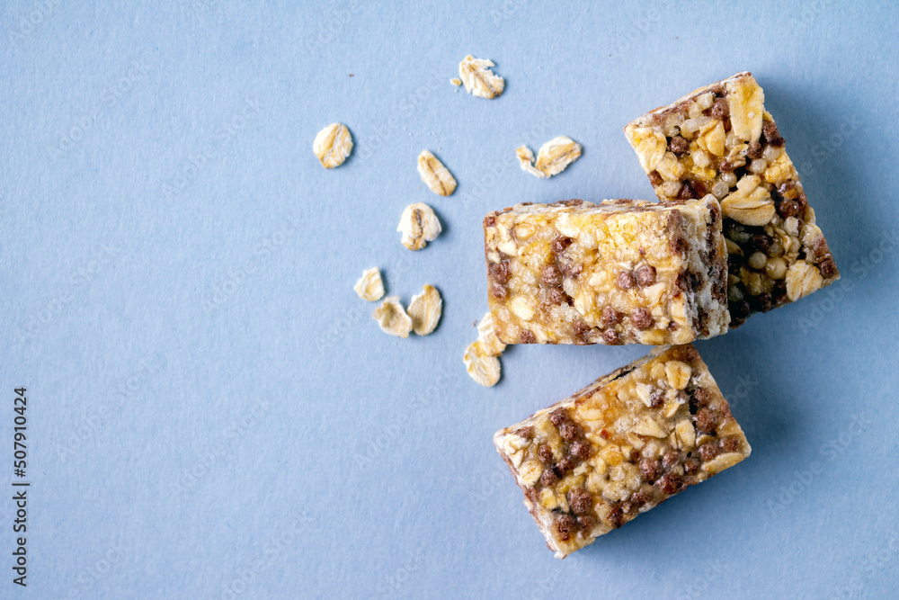 fitness bars made from oatmeal, nuts, dried berries fitness bars made from oatmeal, nuts, dried berries