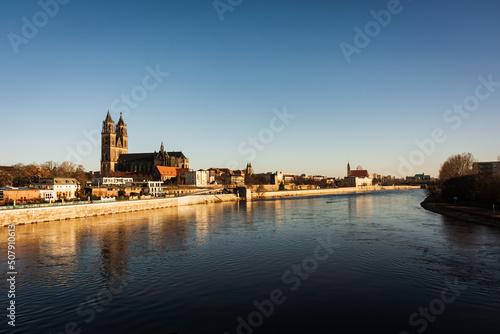 Magdeburg, the capital city of Saxony Anhalt in Germany