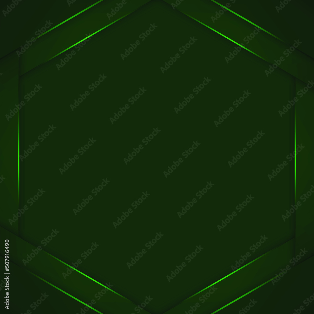 Green geometric background. Vector illustration. Green geometric background. Vector illustration.