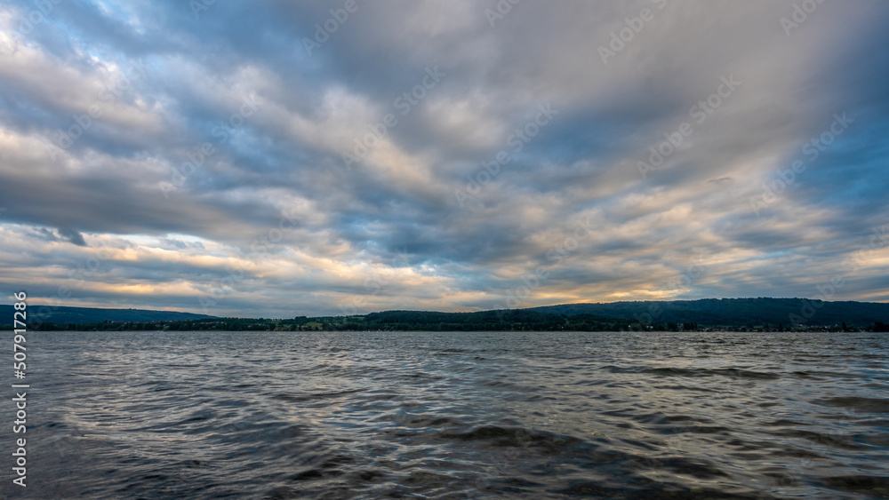 Obraz premium Wolkenstimmung Bodensee 