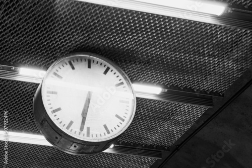 Watches at the metro station in Stockholm. photo