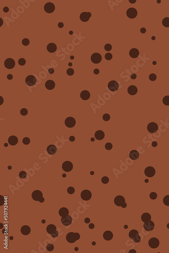 Chocolate pattern. Bright food card. Chocolate pattern background. Vector illustration