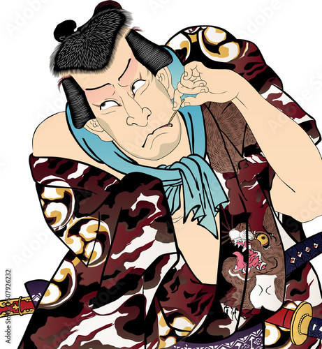 浮世絵　歌舞伎役者　その102