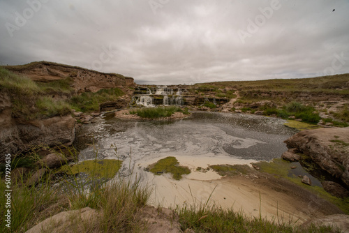 La Escondida Waterfall, Irene, Province of Buenos Aires, Argentina.