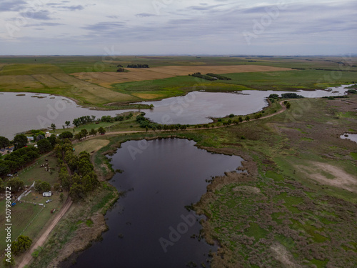 Saavedra Fishing and Tourism Club (Laguna Saavedra), Province of Buenos Aires, Argentina.