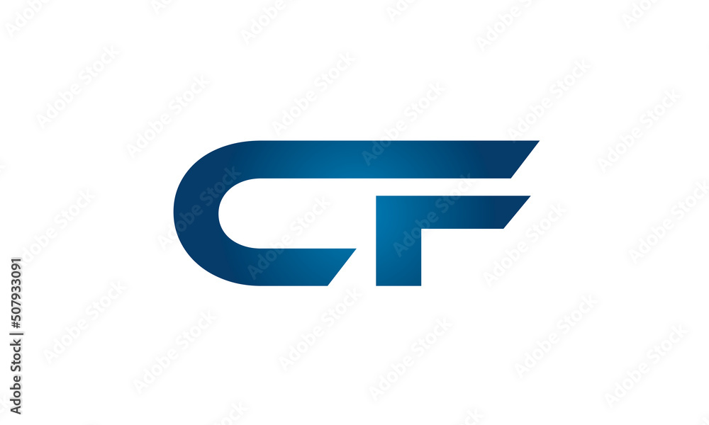 CF linked letters logo icon CF linked letters logo icon