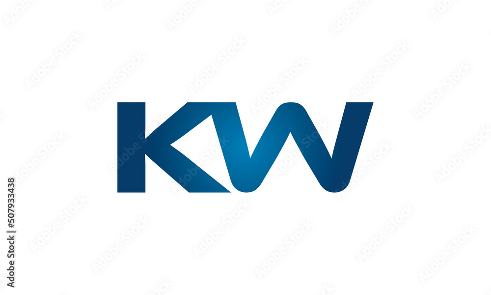 KW linked letters logo icon KW linked letters logo icon