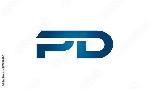 PD linked letters logo icon