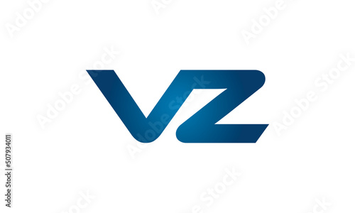 VZ linked letters logo icon