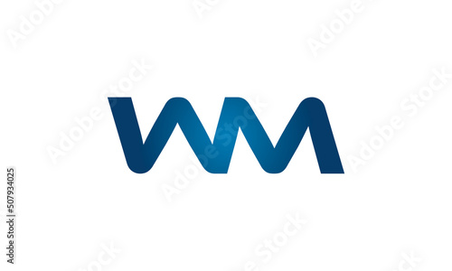 WM linked letters logo icon