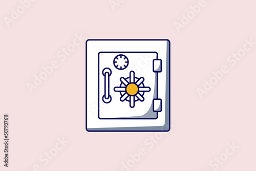 money safe illustration