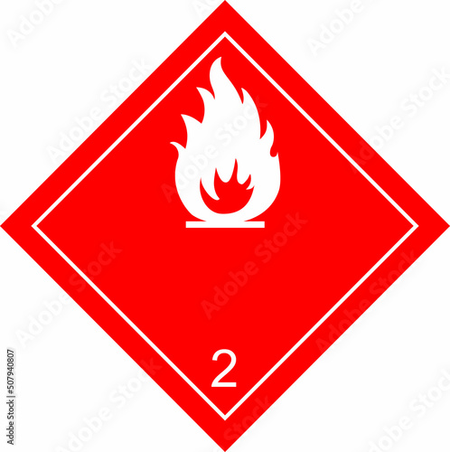 ADR2.1, adr2.1, gasolina, inflamable, 2, pictograma, gas inflamable, vector, imagen, indicar, anuncio, aviso, señalética, icono, símbolo, ilustración, seguridad, gas, sólido, signo, convencional