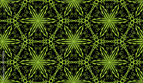 Geometric ethnic pattern seamless flower color oriental. seamless pattern. Design for fabric, curtain, background, carpet, wallpaper, clothing, wrapping, Batik, fabric,Vector illustration. pattern sty