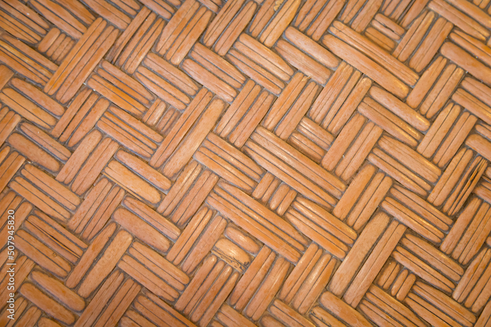 Old texture bamboo weav pattern Old texture bamboo weav pattern